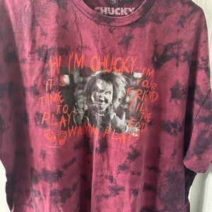 Chucky Horror Movie Unisex T-Shirt - 2XL - Washable - No Major Flaws